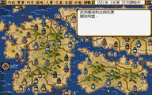 《信長之野望5：霸王傳》遊戲截圖