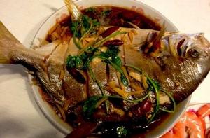 清蒸海鯧 清蒸海鯧