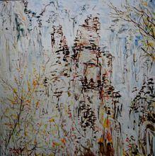 張家界之一  2011  瓷板色釉