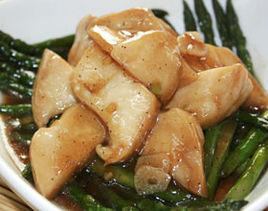 蚝汁白靈菇蘆筍