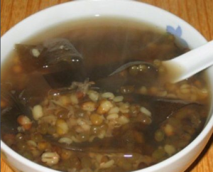 海帶綠豆糖水