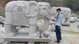 石雕大象 石雕大象