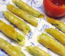 餛飩皮魚卷 餛飩皮魚卷