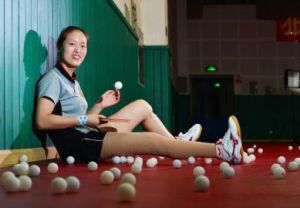 王睿積極備戰桌球比賽