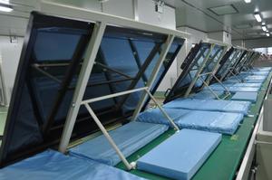 觸摸一體機正等待檢測