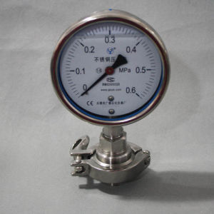 卡箍式隔膜壓力表 卡箍式隔膜壓力表