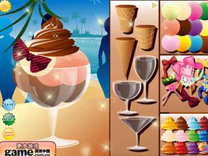 裝飾美味冰激凌 裝飾美味冰激凌