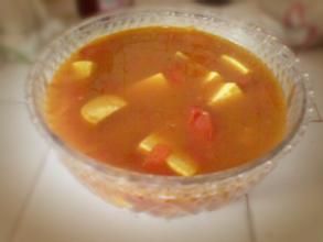 咖喱番茄豆腐湯