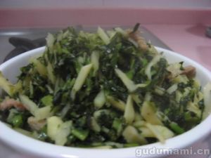 竹筍炒鹹菜肉絲 竹筍炒鹹菜肉絲