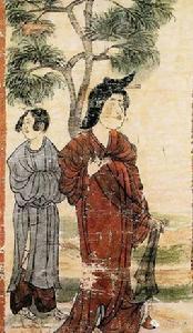 樹下美人圖 樹下美人圖