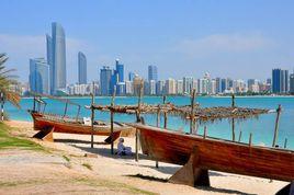 阿布達比的濱海大道 阿布達比的濱海大道