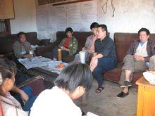 鄉紀委連書記指導村務公開工作