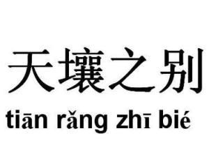 天壤之別[詞語]