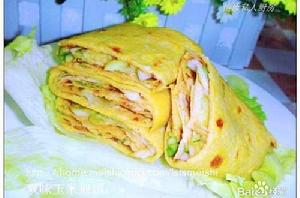 紅蘿蔔黃瓜雞蛋煎餅