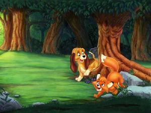 （圖）《狐狸與獵狗》