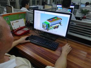 1/36 炸藥車模型3D設計--汽車模型設計