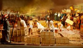 虎門銷煙場景 虎門銷煙場景