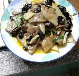 山藥炒豬肝 山藥炒豬肝