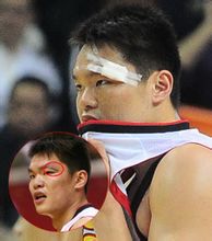 朱芳雨帶傷參賽