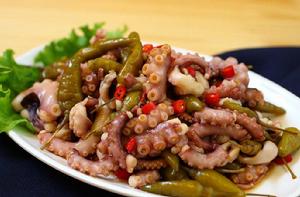 泡椒八爪魚 泡椒八爪魚