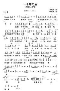 《一千年以後》