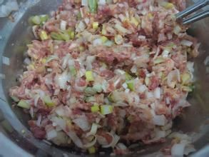 豬肉大蔥陷 豬肉大蔥陷