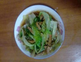 生菜炒肉 生菜炒肉