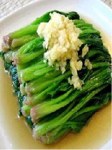 拌薑絲菠菜 拌薑絲菠菜