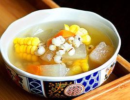 冬瓜玉米湯 冬瓜玉米湯