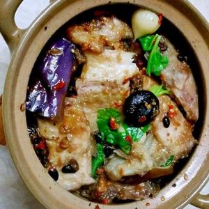 茄子魚煲 茄子魚煲