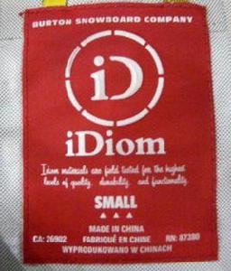 IDIOM[指標性滑雪專門品牌]