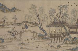 清乾隆本色納紗加繡春牛圖卷 清乾隆本色納紗加繡春牛圖卷