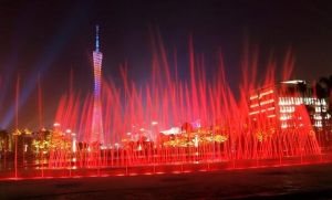 花城廣場音樂噴泉 花城廣場音樂噴泉