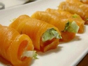 三文魚沙拉卷 三文魚沙拉卷