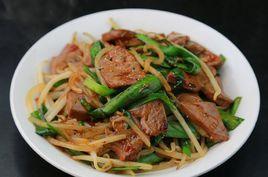 豬肝炒韭菜 豬肝炒韭菜