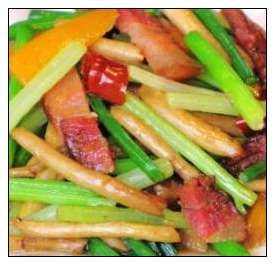 臘肉炒銀絲芹菜 臘肉炒銀絲芹菜