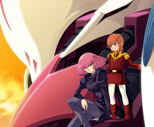 哈曼與愛機卡碧尼，右邊的那位是米涅巴