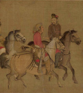 東丹王出行圖局部