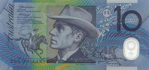 澳元澳大利亞元2002年版10面值