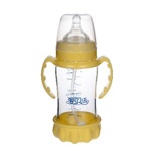 愛貝語防摔玻璃奶瓶