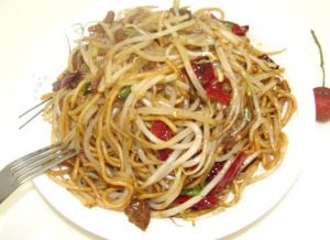 綠豆芽炒麵 綠豆芽炒麵