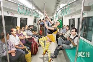 （圖）海女子鋼管舞虛擬圖