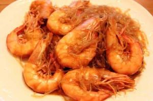 照燒明蝦 照燒明蝦