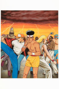 餓狼傳說1宣傳畫