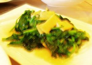 冬筍豆苗豆腐湯 冬筍豆苗豆腐湯
