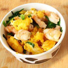 韭菜蝦皮炒雞蛋 韭菜蝦皮炒雞蛋