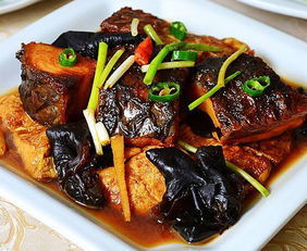 豆腐黑木耳燉鹹青魚 豆腐黑木耳燉鹹青魚