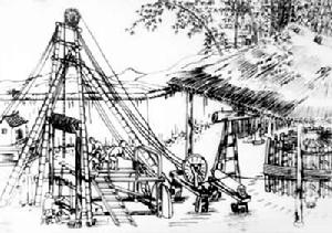 中國古代鑽探技術