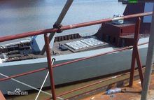 052D艦首四組八聯裝VLS