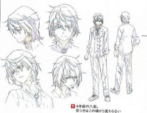 中學時期人設圖